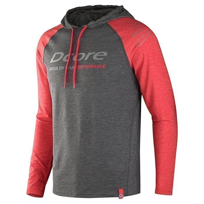 Dcore Original Hoodie Black/Red L