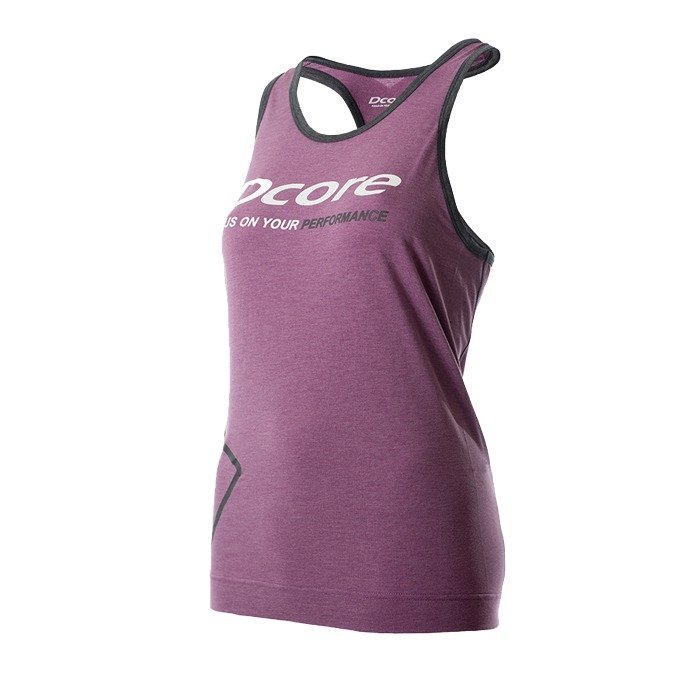 Dcore Tag Loose Tank Violet/Grey XS