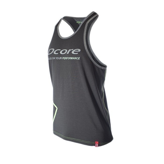 Dcore Tag Loose Tank black/green flash S