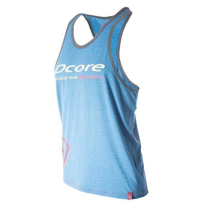 Dcore Tag Loose Tank blue/red M