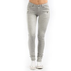 Drome Zipper Pant light grey melange M