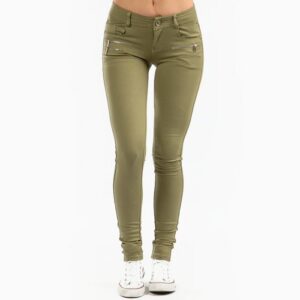 Drome Zipper Pant olive