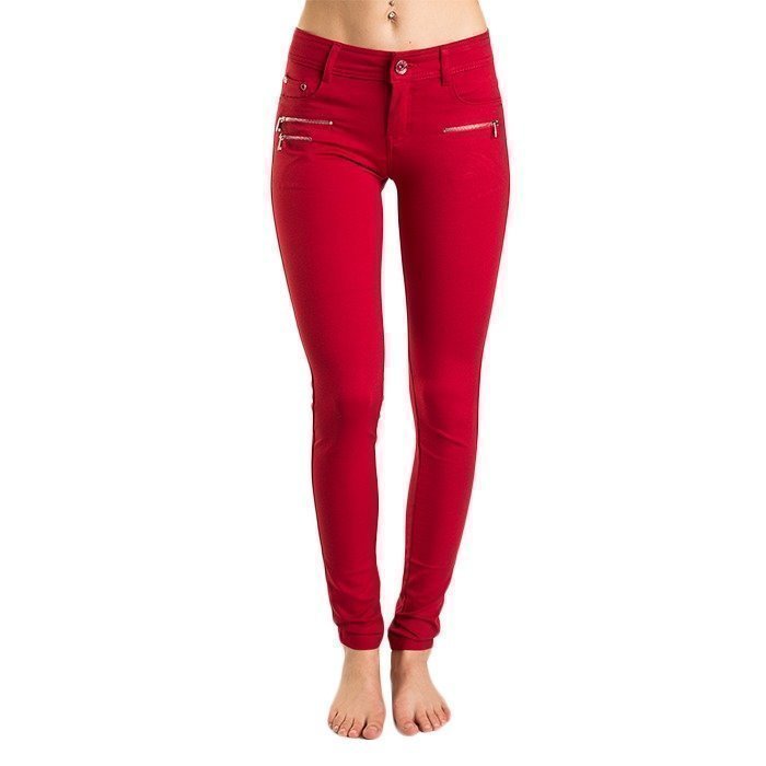 Drome Zipper Pant really red L