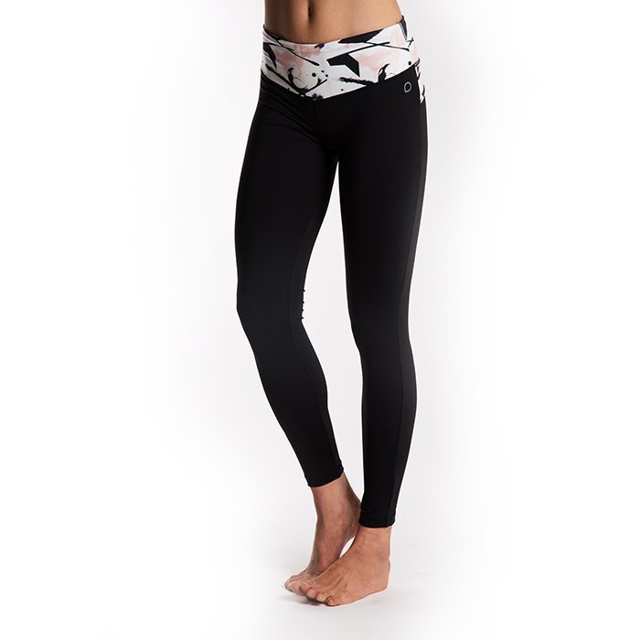 Drop of Mindfulness BOW II Tights Black/Paint print Medium