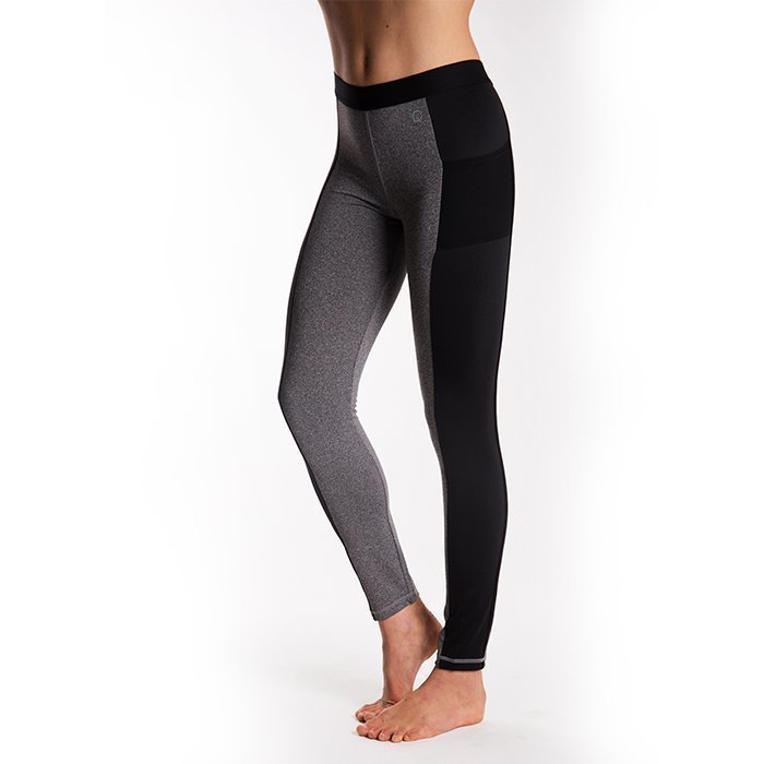 Drop of Mindfulness Grand St Tights Grey Melange X-small