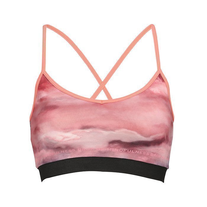 Drop of Mindfulness Nola Sports Bra Sky Print L