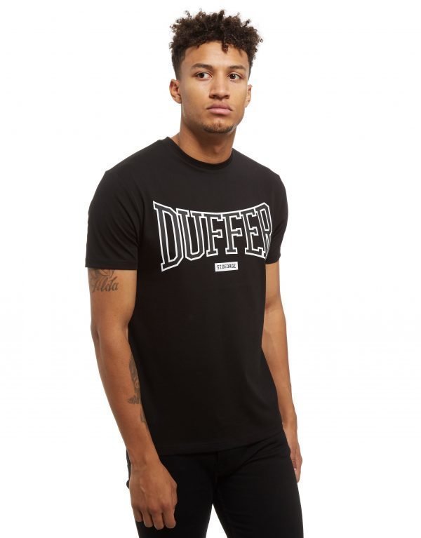 Duffer Of St George Blenheim T-Shirt Musta