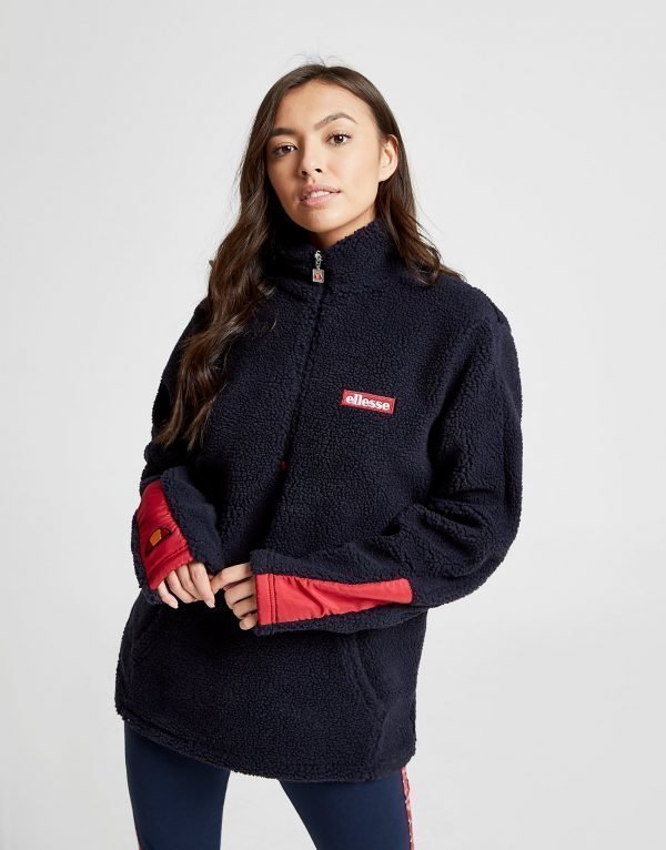 Ellesse Anne-Marie Borg 1/4 Zip Sweatshirt Laivastonsininen