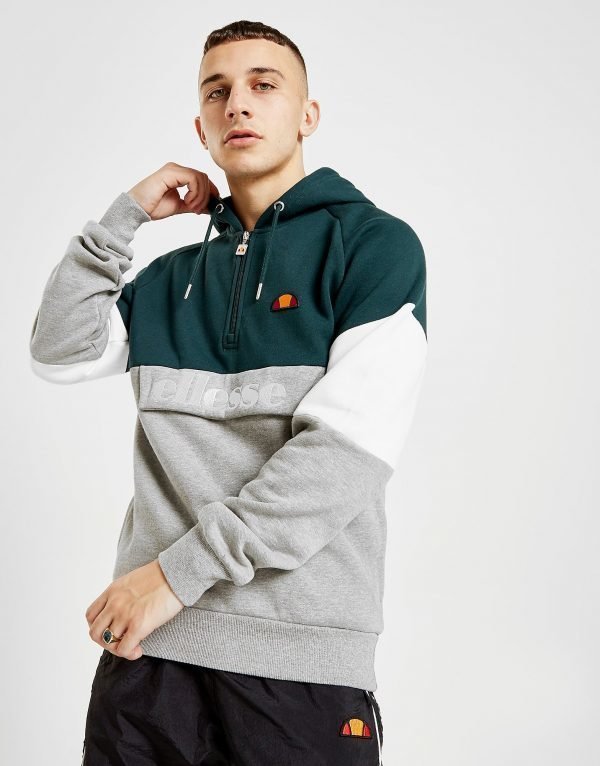 Ellesse Borve 1/4 Zip Hoodie Vihreä