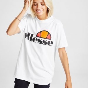 Ellesse Core Boyfriend Logo T-Shirt Valkoinen