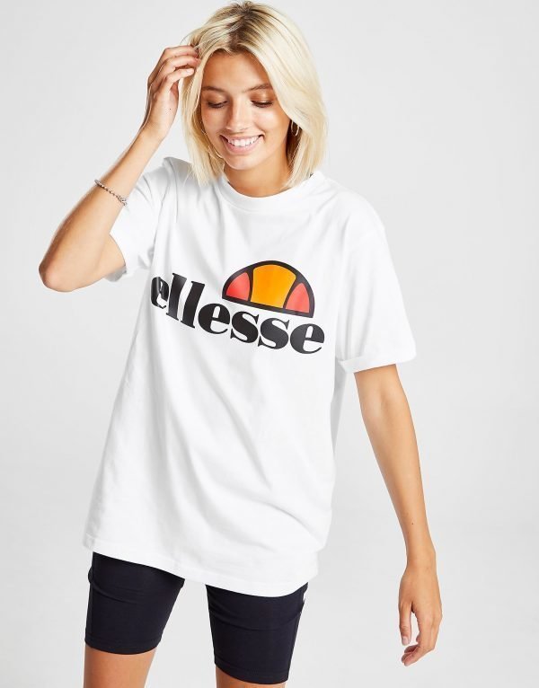 Ellesse Core Boyfriend Logo T-Shirt Valkoinen