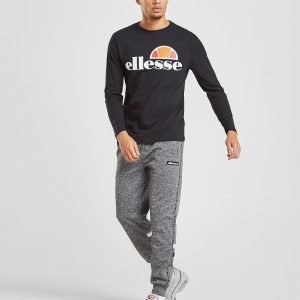 Ellesse Grazie Long Sleeve T-Shirt Musta