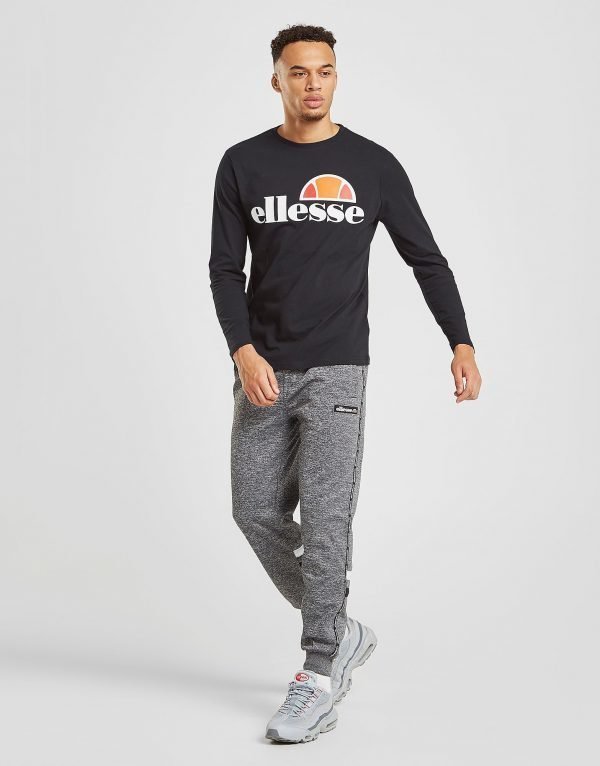 Ellesse Grazie Long Sleeve T-Shirt Musta