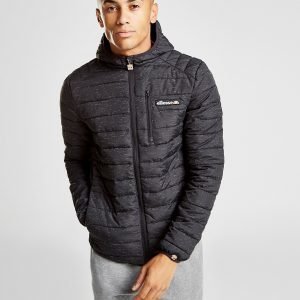 Ellesse Lobinos Reflective Padded Jacket Musta