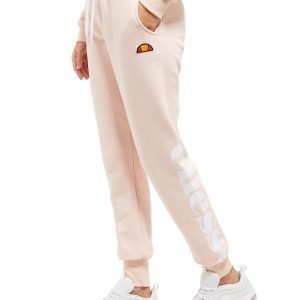 Ellesse Logo Fleece Pants Light Pink