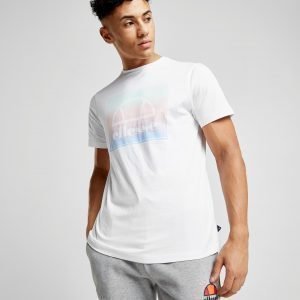 Ellesse Pakio Fade T-Shirt Valkoinen