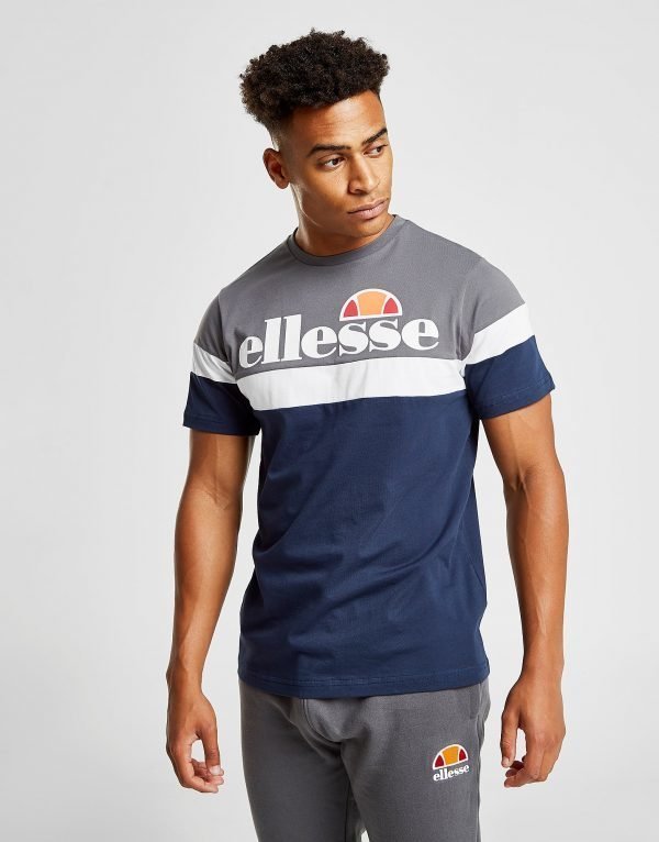 Ellesse Rexel Colour Block T-Paita Sininen