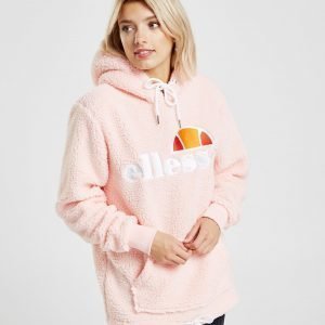 Ellesse Sherpa Boyfriend Overhead Huppari Vaaleanpunainen