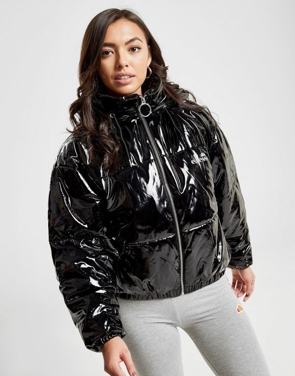 Ellesse Shine Padded Jacket Musta