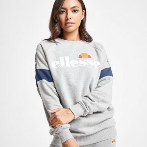 Ellesse Tape Panel Crew Sweatshirt Harmaa