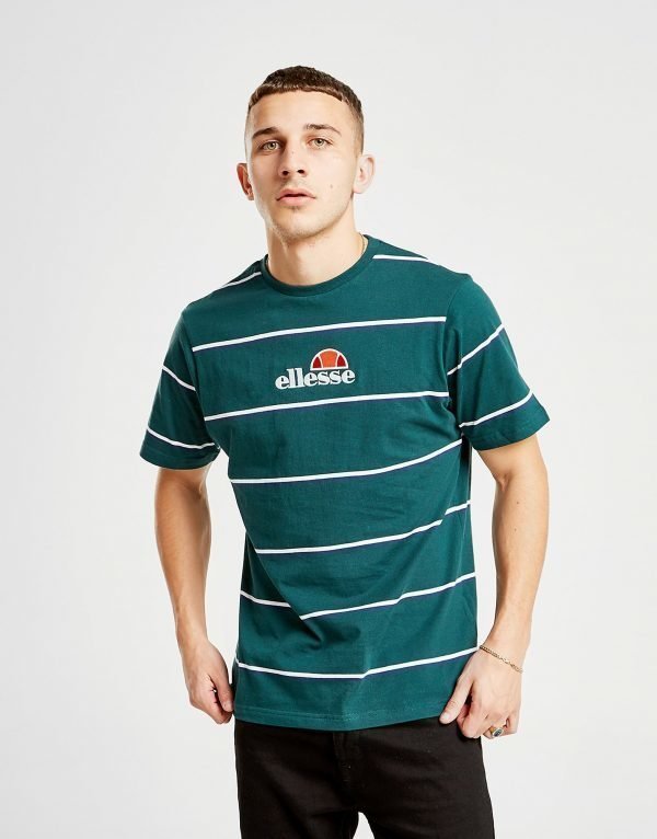 Ellesse Todenta Stripe T-Shirt Vihreä