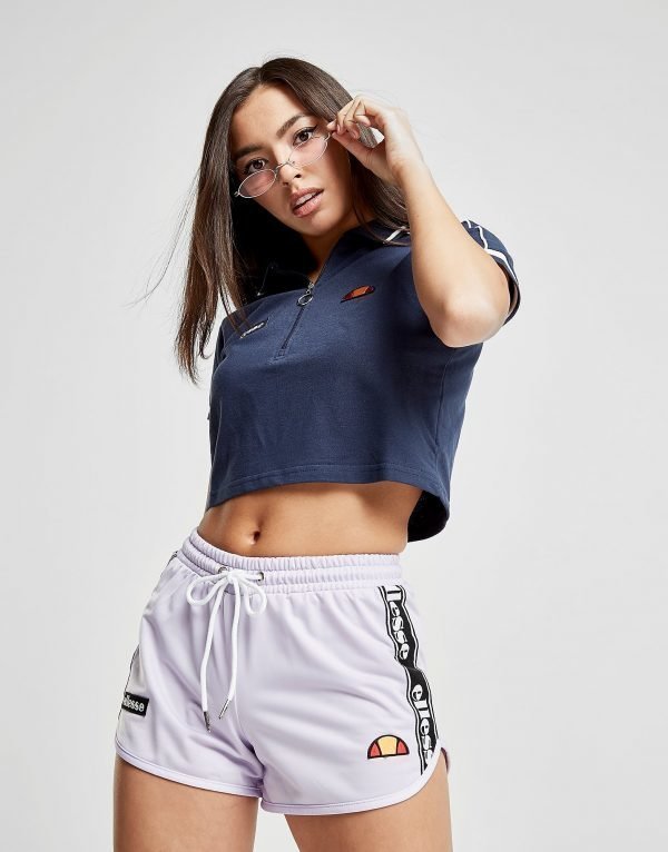 Ellesse Zip Pique Polo Paita Sininen