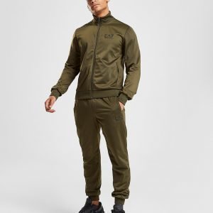 Emporio Armani Ea7 Core Poly Tracksuit Khaki