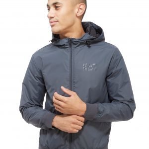 Emporio Armani Ea7 Hooded Sailing Jacket Anthracite