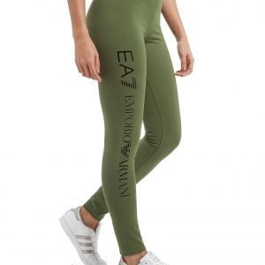 Emporio Armani Ea7 Leggingsit Khaki Green / Black