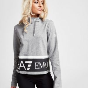 Emporio Armani Ea7 Logo Master Hoodie Harmaa