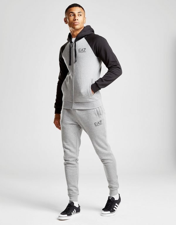 Emporio Armani Ea7 Raglan Fleece Suit Harmaa