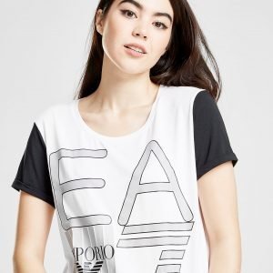 Emporio Armani Ea7 Raglan Master T-Shirt Valkoinen