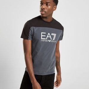 Emporio Armani Ea7 Tritonal Short Sleeve T-Paita Harmaa