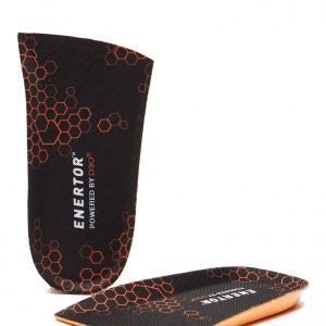 Enertor Comfort 3 / 4 Length Insoles Musta