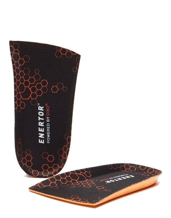 Enertor Comfort 3 / 4 Length Insoles Musta