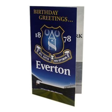 Everton Syntymäpäiväkortti