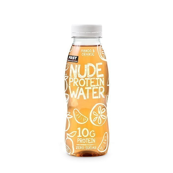 FAST Nude Protein Water 330 ml Mango Orange