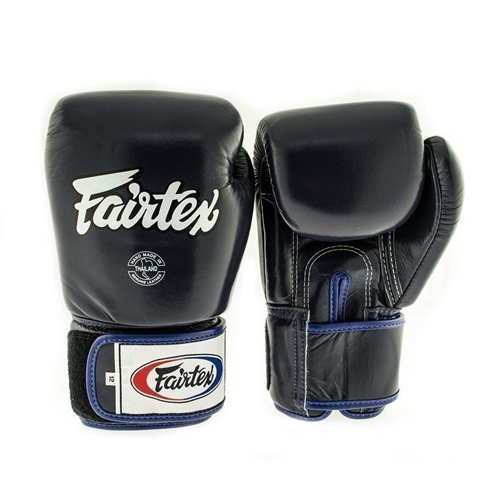 Fairtex BGV1 Classic Universal Muay Thai Glove Blue 10 oz