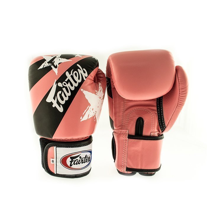 Fairtex BGV1 Classic Universal Muay Thai Glove Pink Nation 10 oz