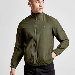 Farah Funnel Jacket Khaki / Yellow