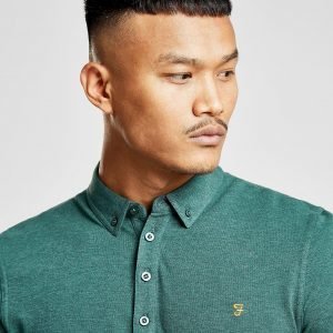 Farah Long Sleeve Merri Polo Shirt Vihreä