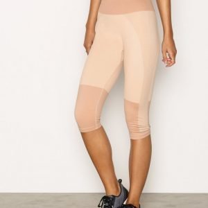 Fashionablefit High Tone Seamless Capri 3/4-Pituiset Treenitrikoot Dusty Pink