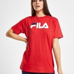 Fila Boyfriend Logo T-Shirt Punainen