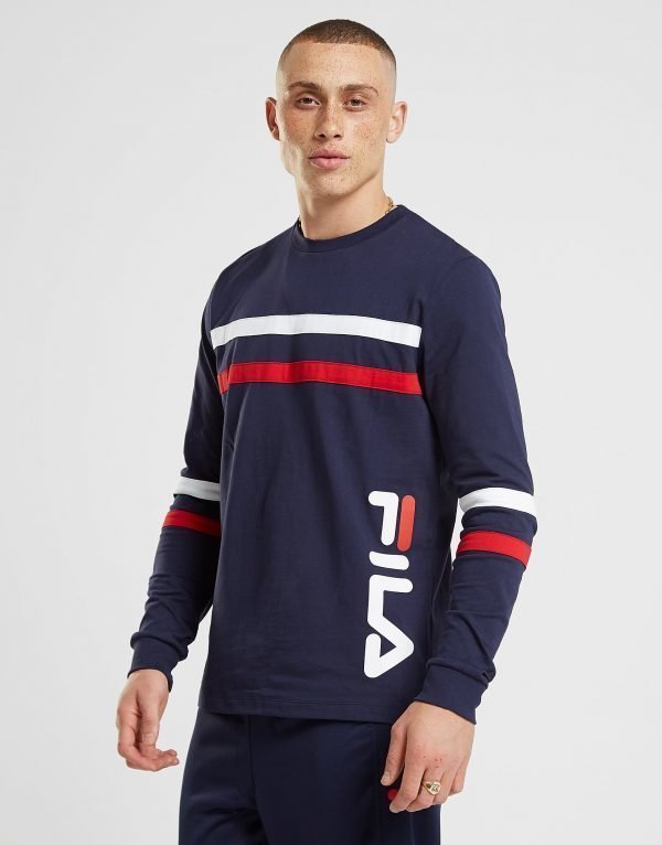 Fila Daniels Long Sleeve T-Shirt Laivastonsininen