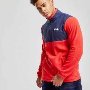 Fila Frazier Polar Fleece 1/4 Zip Sweatshirt Punainen