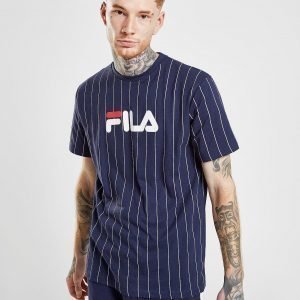 Fila Gregor Stripe T-Shirt Laivastonsininen