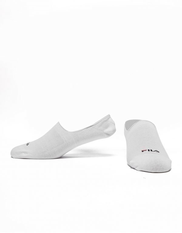 Fila Invisible Socks 3-Pack Valkoinen