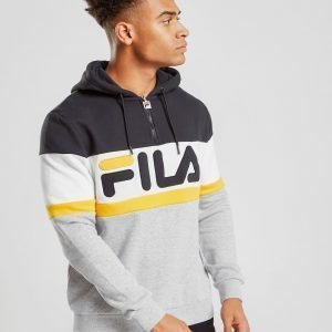 Fila Jasper Fleece Overhead 1/4 Zip Huppari Musta