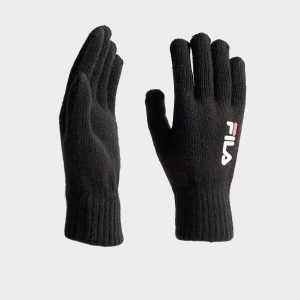 Fila Knit Gloves Musta