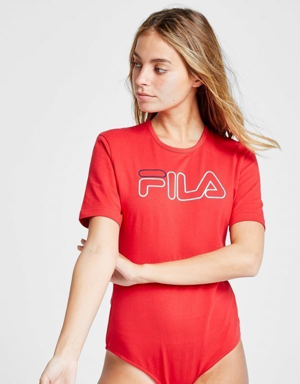 Fila Large Logo Bodysuit Punainen